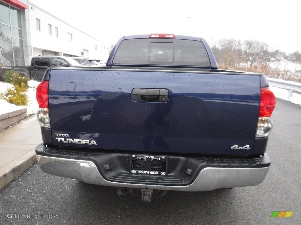 2008 Tundra SR5 TRD Double Cab 4x4 - Nautical Blue Metallic / Graphite Gray photo #9