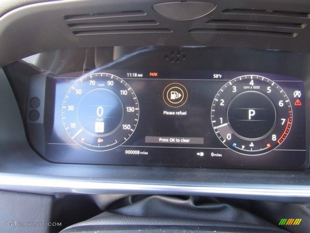 2019 Land Rover Range Rover HSE Gauges Photo #130643246