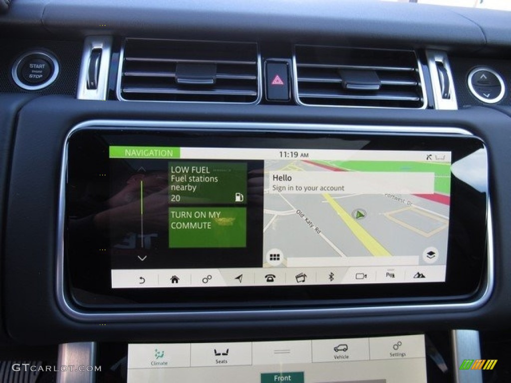 2019 Land Rover Range Rover HSE Navigation Photo #130643289