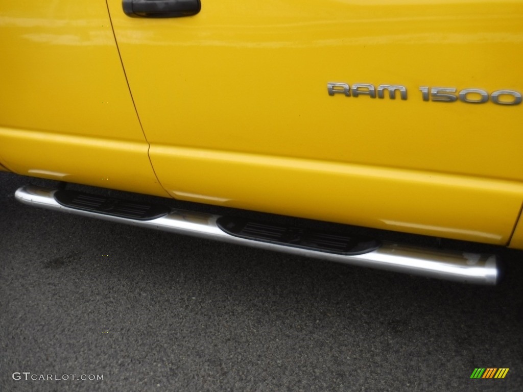 2007 Ram 1500 Laramie Quad Cab 4x4 - Detonator Yellow / Medium Slate Gray photo #3