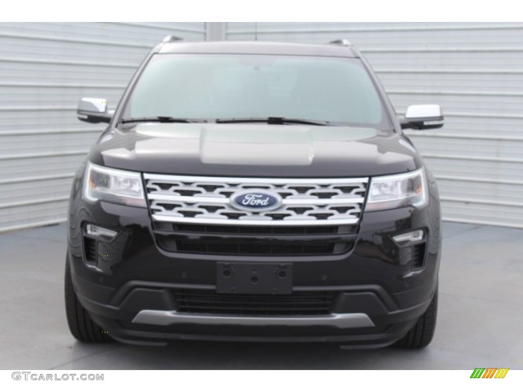 2019 Explorer XLT - Agate Black / Medium Black/Desert Copper photo #3