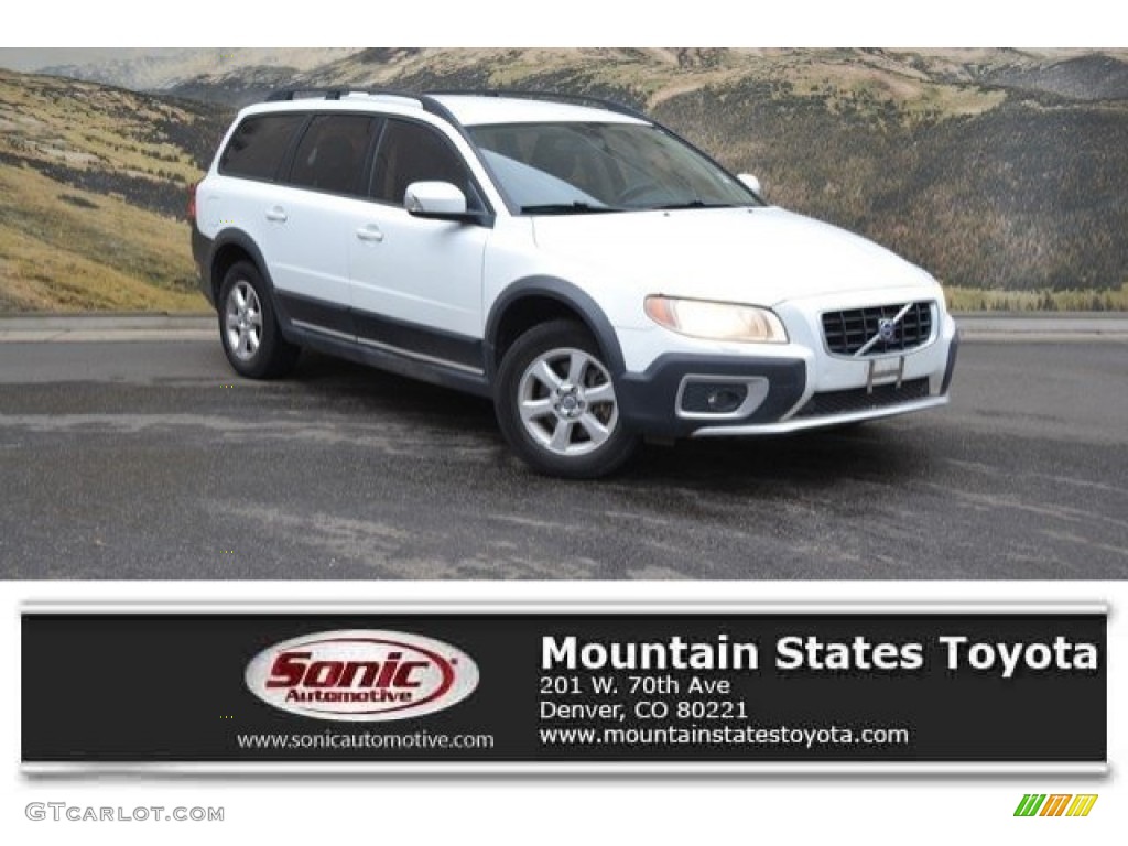 2008 XC70 AWD - Ice White / Anthracite Black photo #1