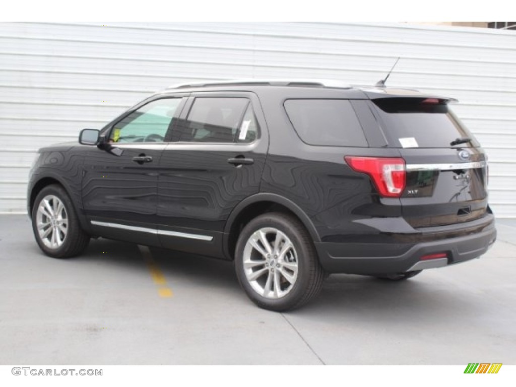 2019 Explorer XLT - Agate Black / Medium Black/Desert Copper photo #7