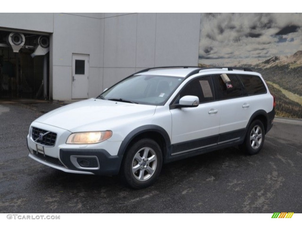 2008 XC70 AWD - Ice White / Anthracite Black photo #2