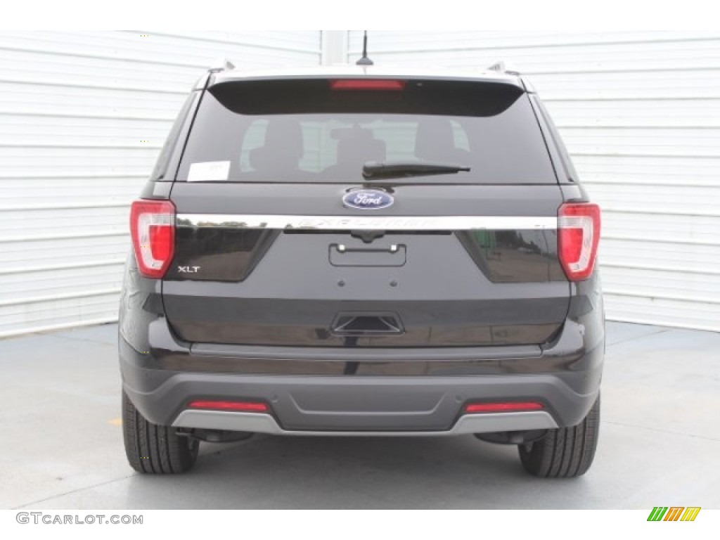 2019 Explorer XLT - Agate Black / Medium Black/Desert Copper photo #8