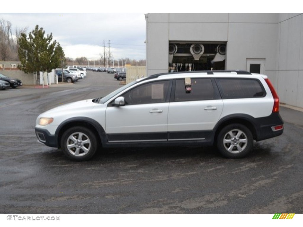 2008 XC70 AWD - Ice White / Anthracite Black photo #3