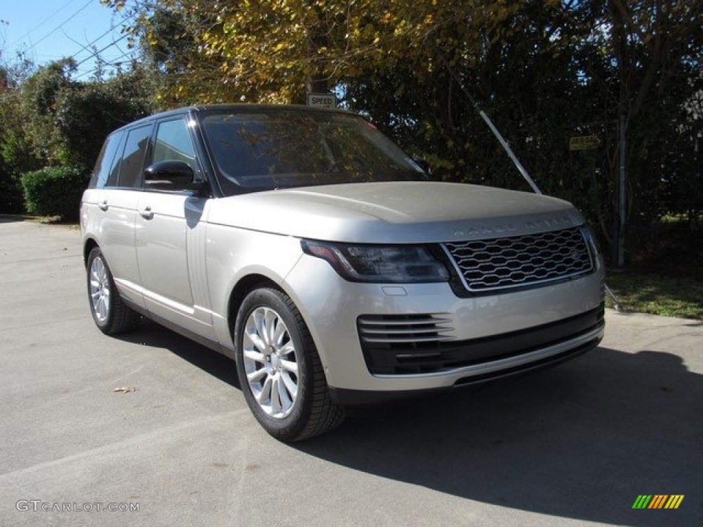 2019 Range Rover HSE - Aruba Metallic / Espresso/Almond photo #2