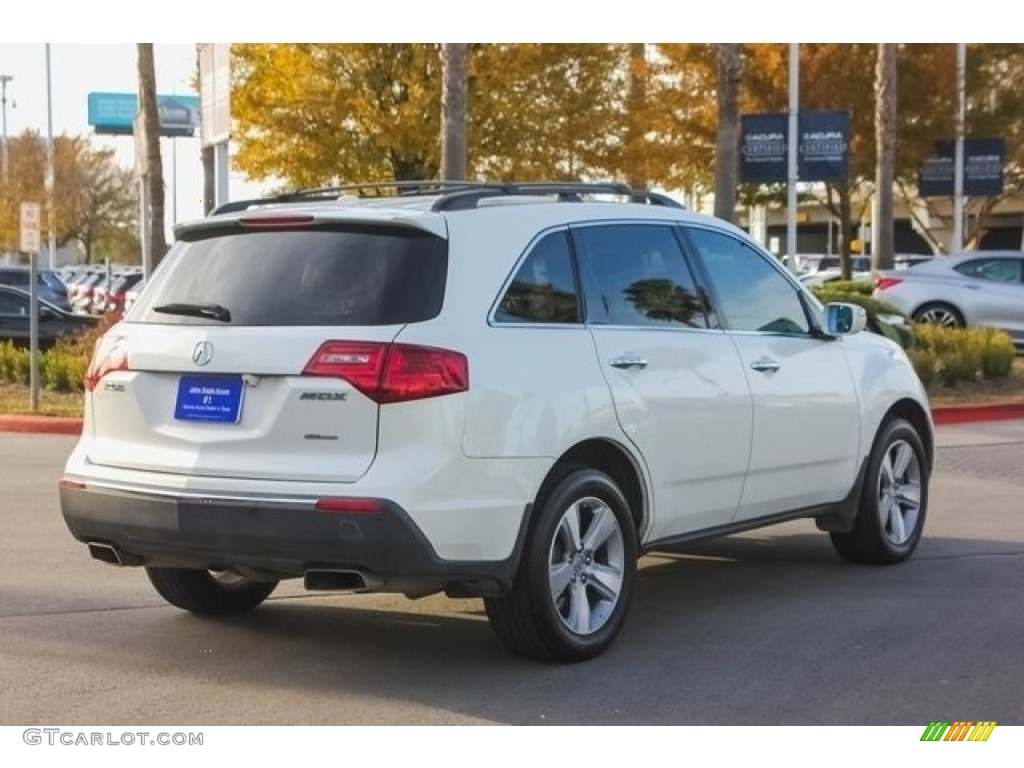2011 MDX Technology - Aspen White Pearl / Parchment photo #7