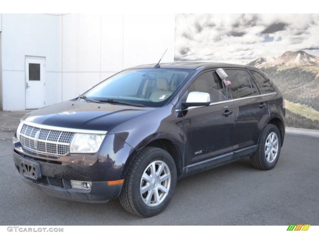 2007 MKX AWD - Black / Medium Camel photo #2