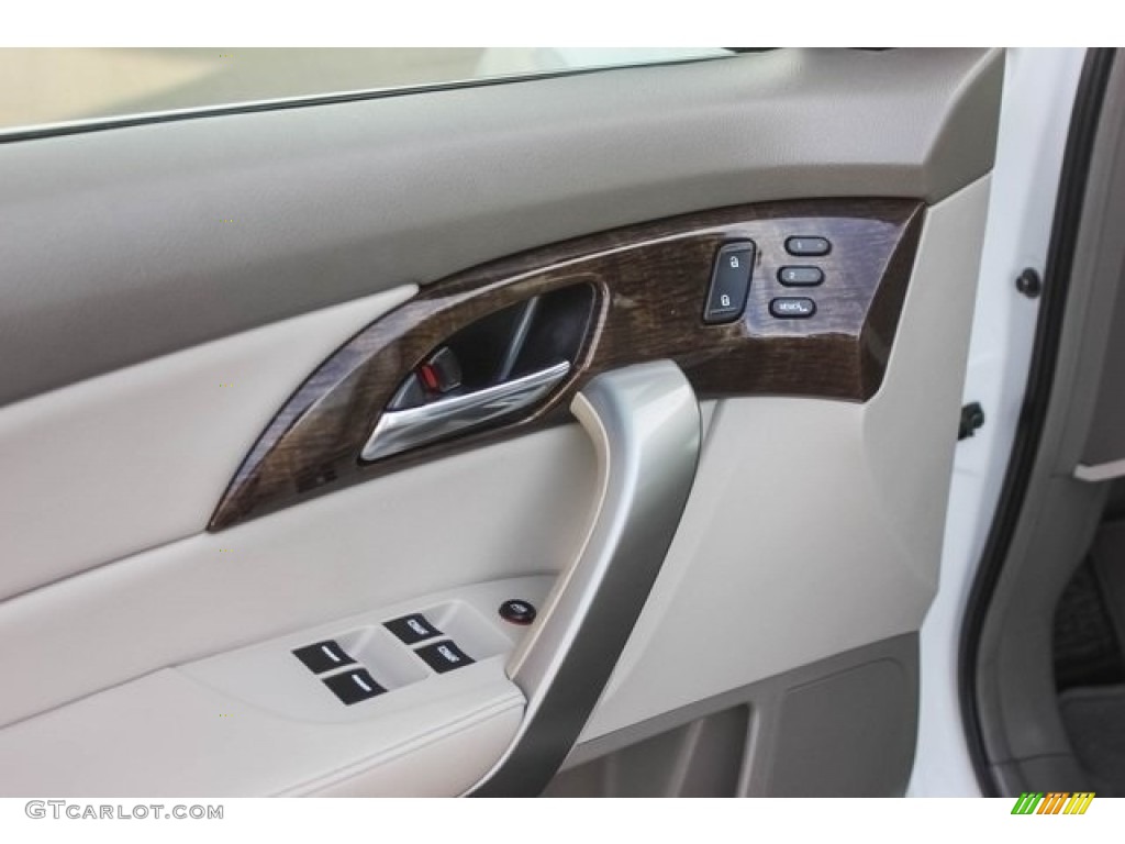 2011 MDX Technology - Aspen White Pearl / Parchment photo #15