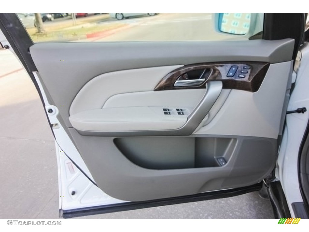 2011 MDX Technology - Aspen White Pearl / Parchment photo #16