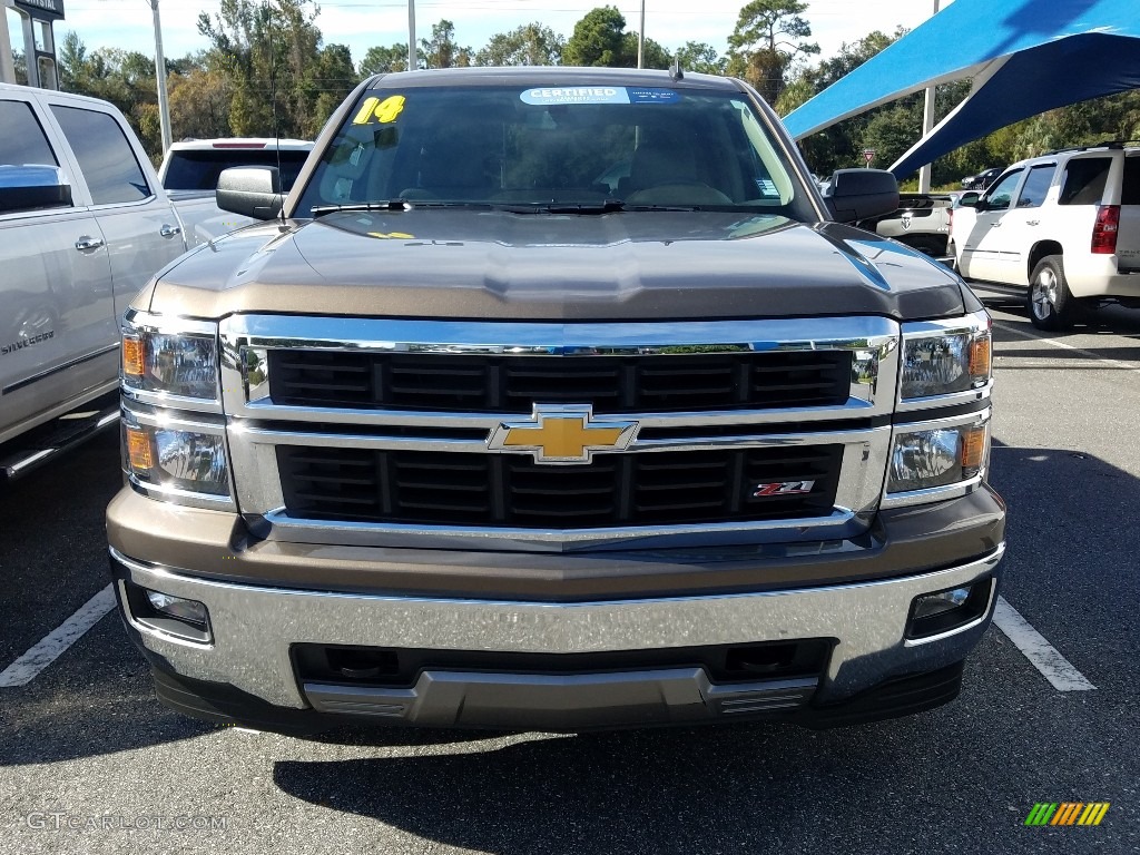 2014 Silverado 1500 LT Crew Cab - Brownstone Metallic / Cocoa/Dune photo #7