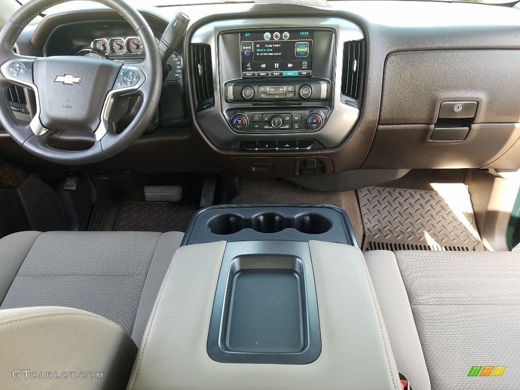 2014 Silverado 1500 LT Crew Cab - Rainforest Green Metallic / Cocoa/Dune photo #13