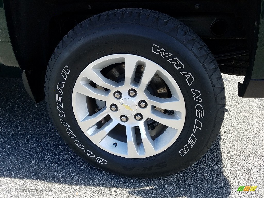 2014 Silverado 1500 LT Crew Cab - Rainforest Green Metallic / Cocoa/Dune photo #20