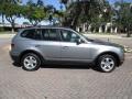 2008 Silver Grey Metallic BMW X3 3.0si  photo #11