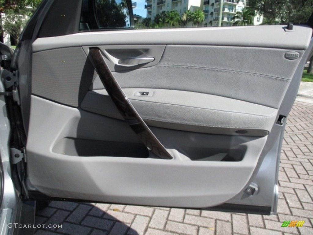 2008 X3 3.0si - Silver Grey Metallic / Grey photo #22