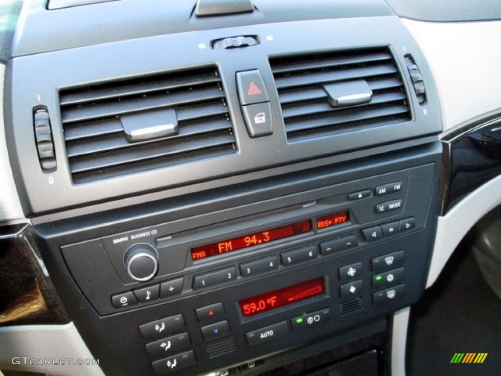 2008 X3 3.0si - Silver Grey Metallic / Grey photo #38