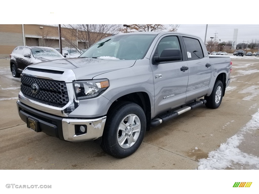 2019 Tundra SR5 CrewMax 4x4 - Silver Sky Metallic / Graphite photo #1