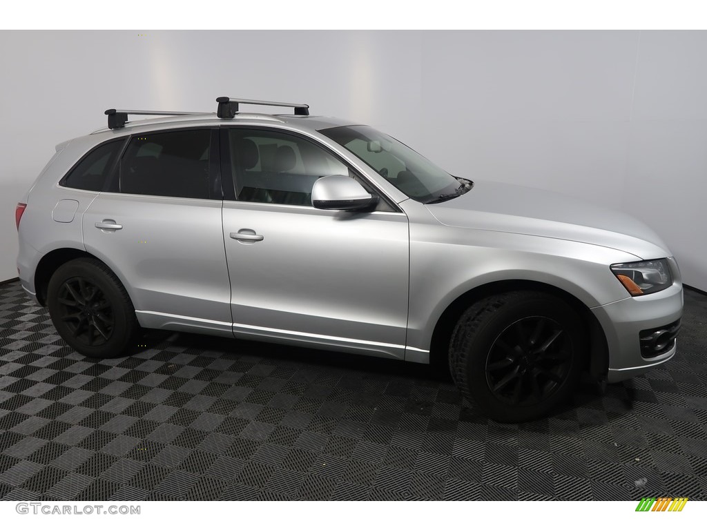 2009 Q5 3.2 Premium quattro - Ice Silver Metallic / Black photo #5