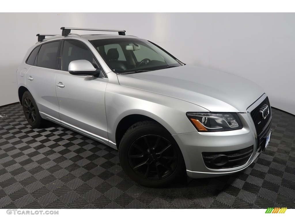 2009 Q5 3.2 Premium quattro - Ice Silver Metallic / Black photo #6