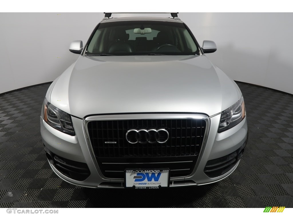2009 Q5 3.2 Premium quattro - Ice Silver Metallic / Black photo #7