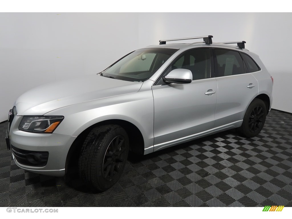 2009 Q5 3.2 Premium quattro - Ice Silver Metallic / Black photo #9