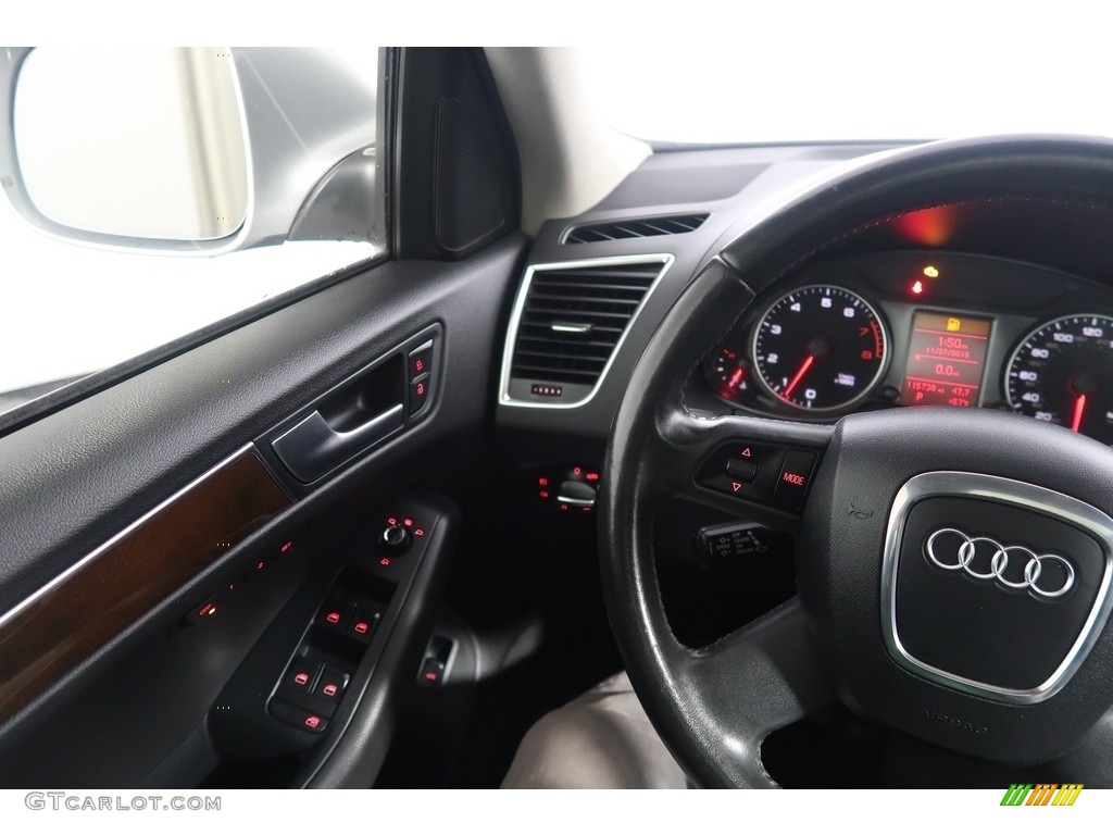 2009 Q5 3.2 Premium quattro - Ice Silver Metallic / Black photo #20