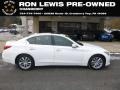 Moonlight White 2014 Infiniti Q 50 3.7 AWD Premium