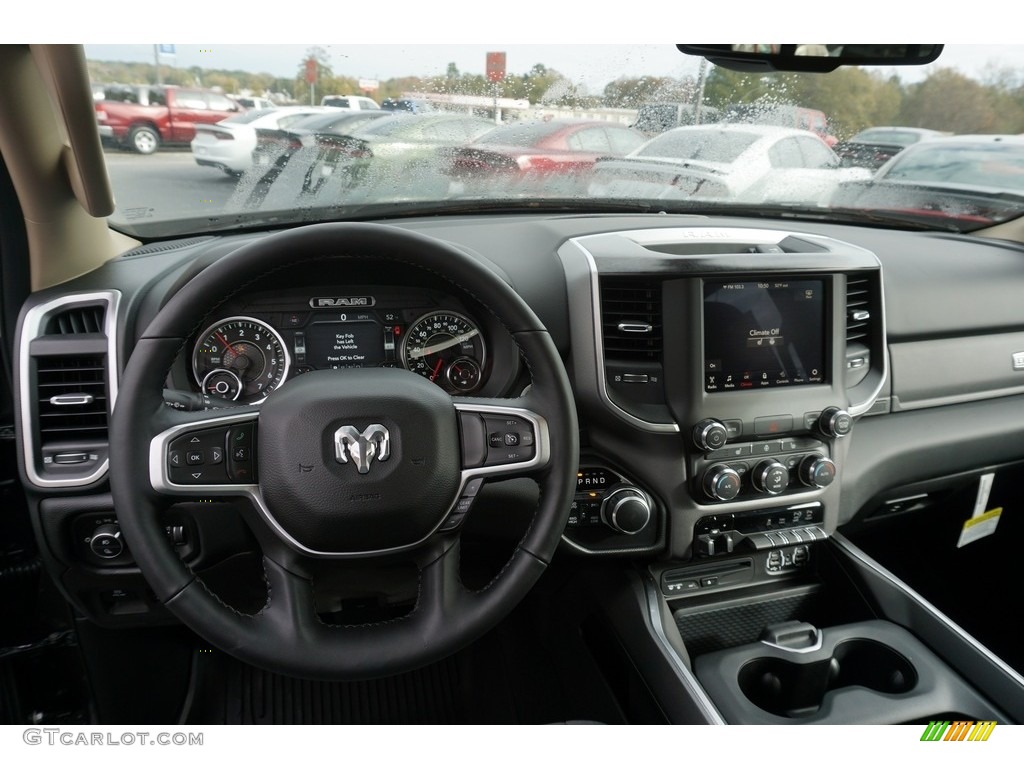 2019 1500 Big Horn Crew Cab 4x4 - Granite Crystal Metallic / Black/Diesel Gray photo #6
