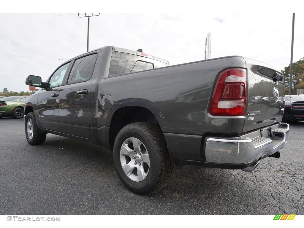 2019 1500 Big Horn Crew Cab 4x4 - Granite Crystal Metallic / Black/Diesel Gray photo #14