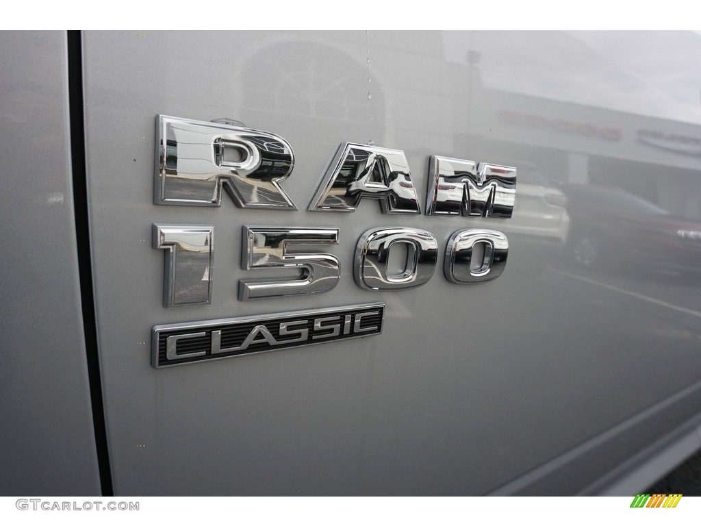 2019 1500 Classic Tradesman Quad Cab - Bright Silver Metallic / Black/Diesel Gray photo #8