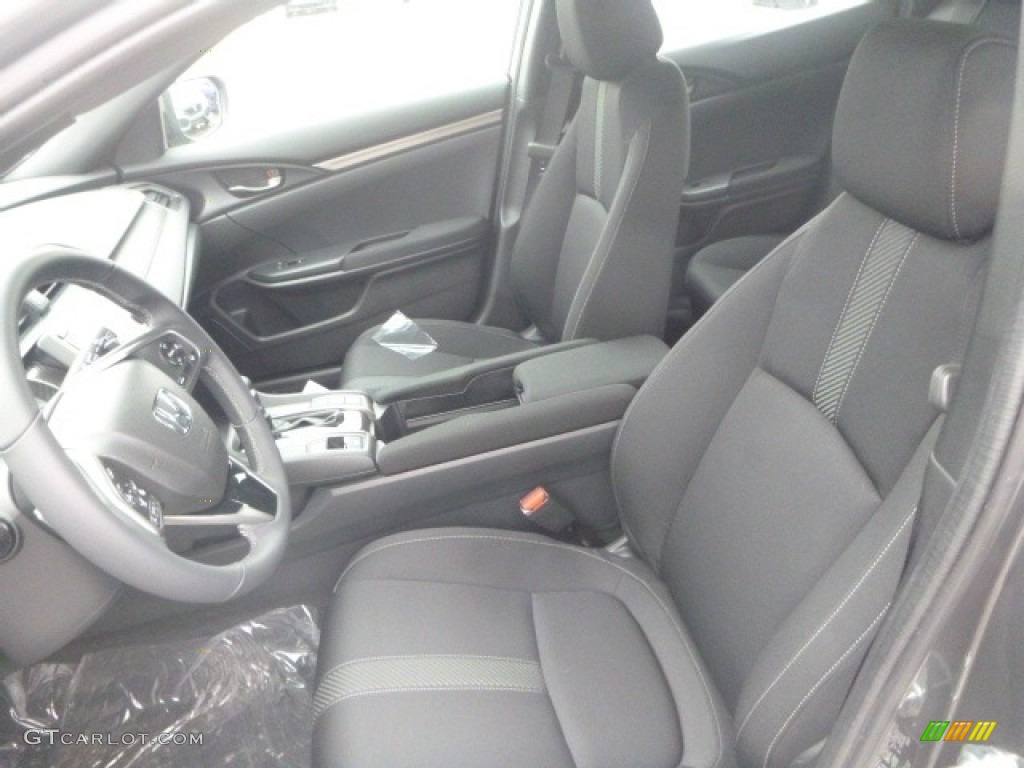 2019 Honda Civic Sport Hatchback Front Seat Photo #130658276