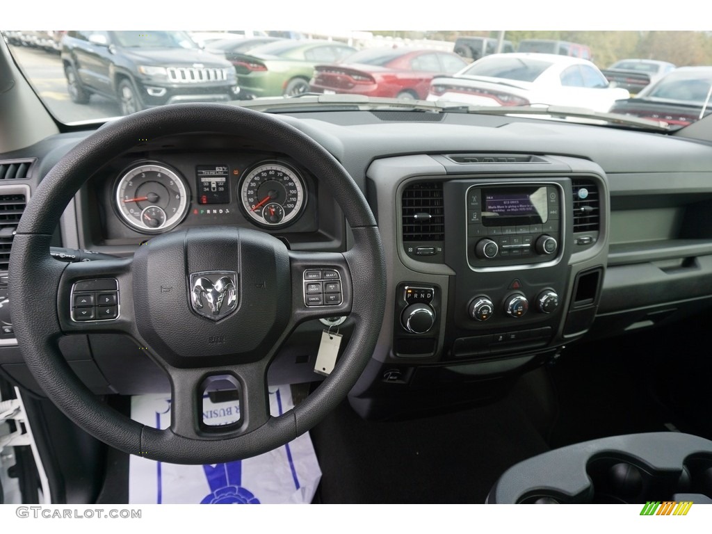 2018 1500 Tradesman Regular Cab - Bright White / Black/Diesel Gray photo #5