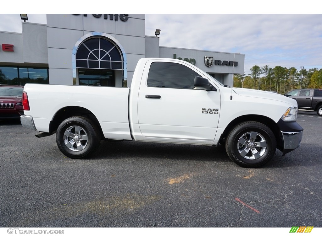 2018 1500 Tradesman Regular Cab - Bright White / Black/Diesel Gray photo #11