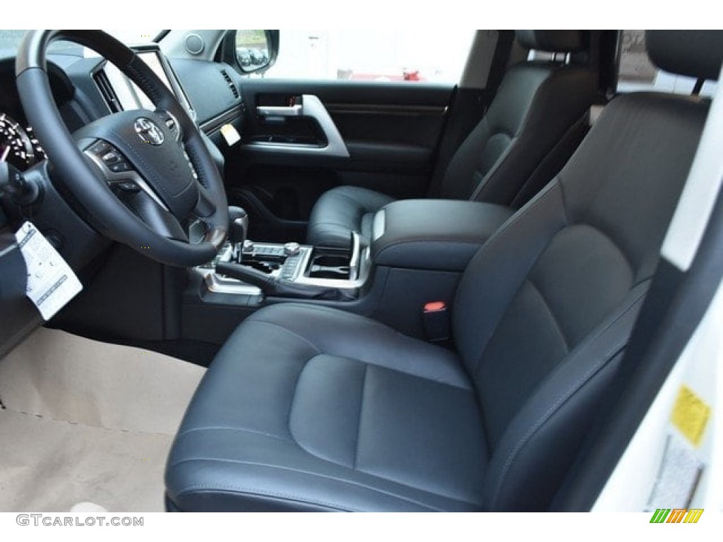 Black Interior 2019 Toyota Land Cruiser 4WD Photo #130659380