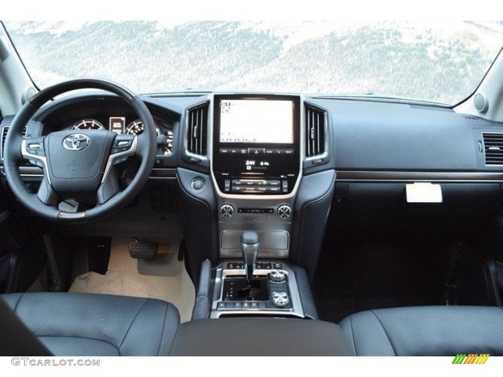 2019 Toyota Land Cruiser 4WD Black Dashboard Photo #130659418
