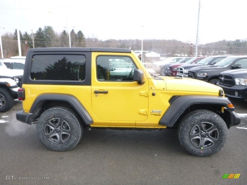 Hellayella 2019 Jeep Wrangler Sport 4x4 Exterior Photo #130659440