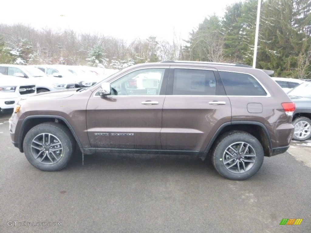Walnut Brown Metallic 2019 Jeep Grand Cherokee Limited 4x4 Exterior Photo #130659788