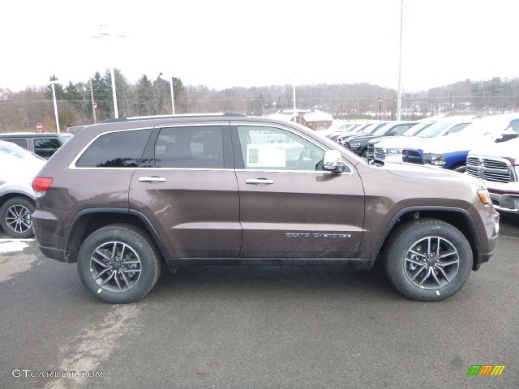 Walnut Brown Metallic 2019 Jeep Grand Cherokee Limited 4x4 Exterior Photo #130659875