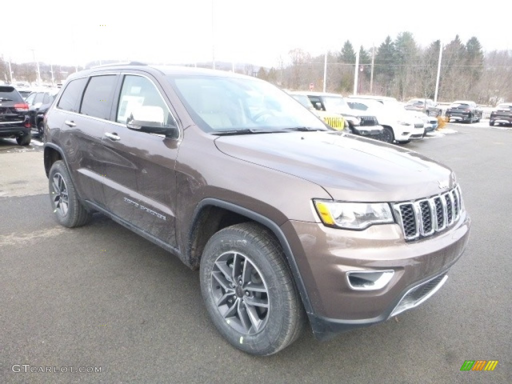 Walnut Brown Metallic 2019 Jeep Grand Cherokee Limited 4x4 Exterior Photo #130659896