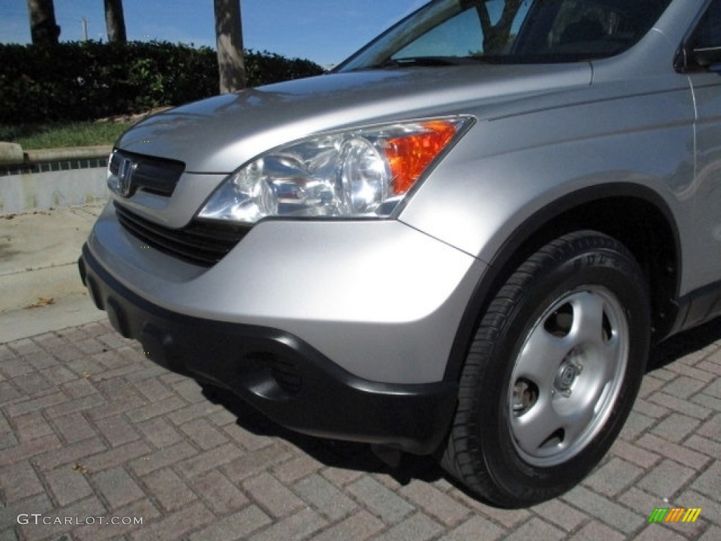 2009 CR-V LX - Alabaster Silver Metallic / Gray photo #42