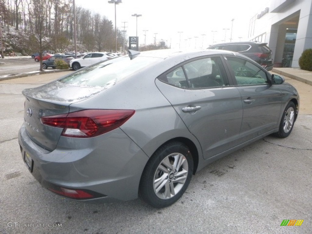 2019 Elantra SEL - Machine Gray / Gray photo #2