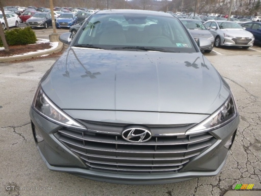 2019 Elantra SEL - Machine Gray / Gray photo #4