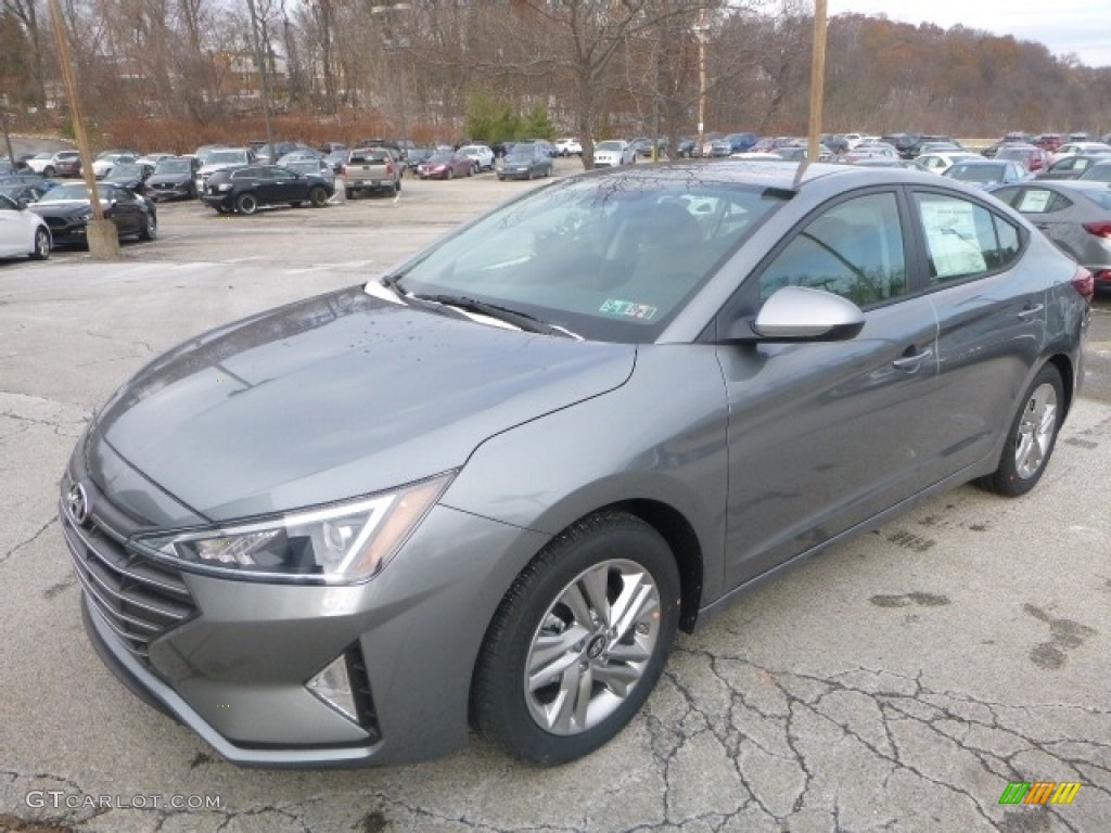 2019 Elantra SEL - Machine Gray / Gray photo #5