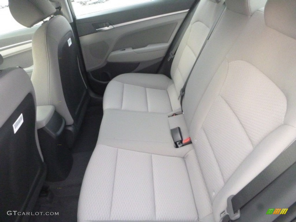 2019 Elantra SEL - Machine Gray / Gray photo #8
