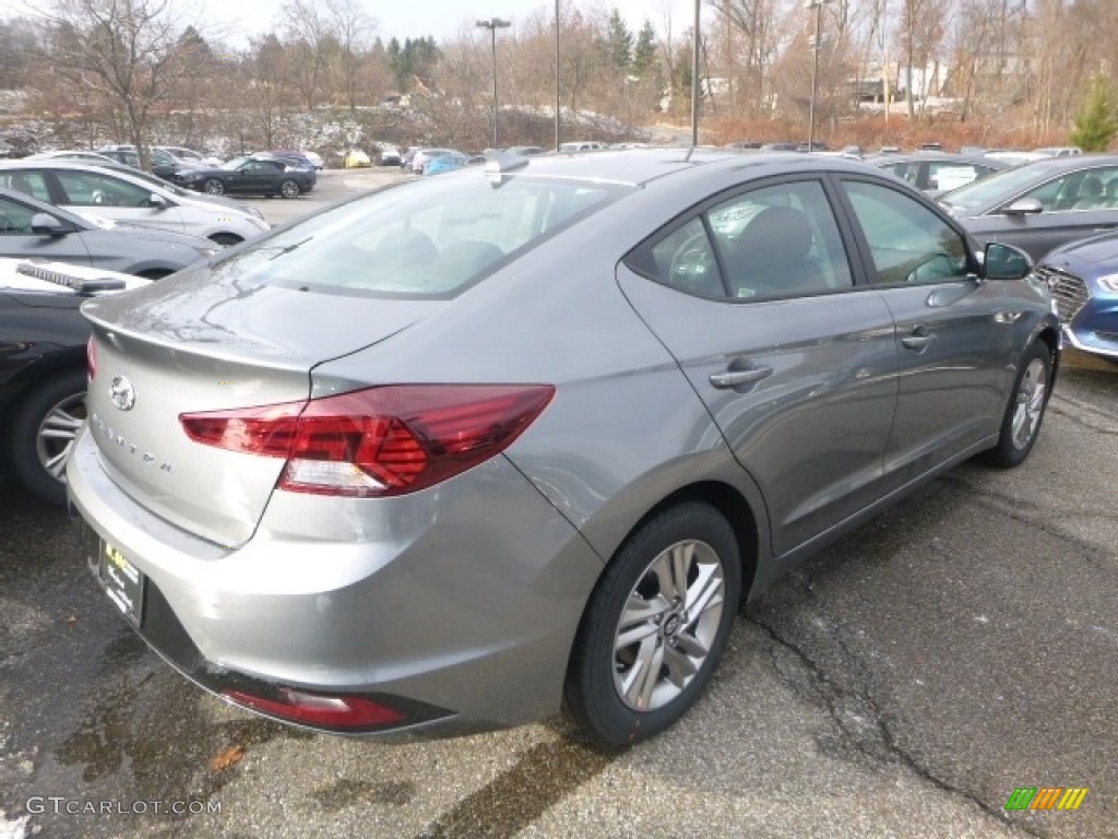 2019 Elantra SEL - Machine Gray / Black photo #2
