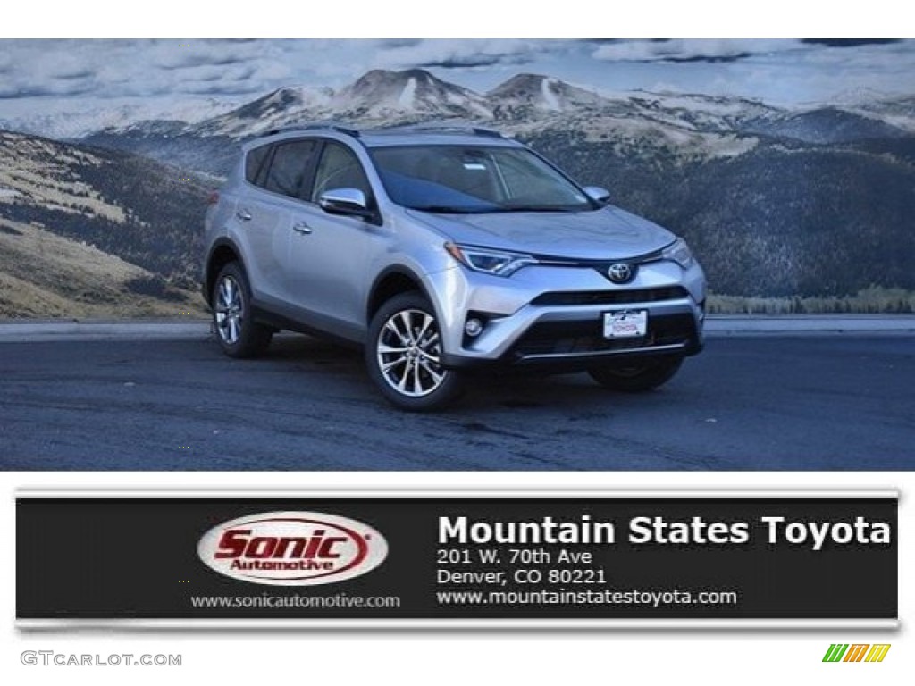 2018 RAV4 Limited AWD - Silver Sky Metallic / Black photo #1