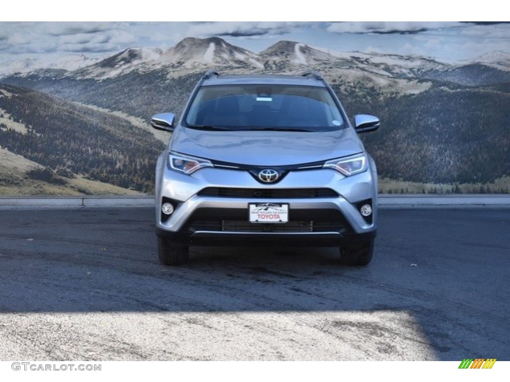 2018 RAV4 Limited AWD - Silver Sky Metallic / Black photo #2