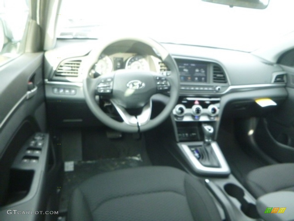 2019 Elantra SEL - Machine Gray / Black photo #10