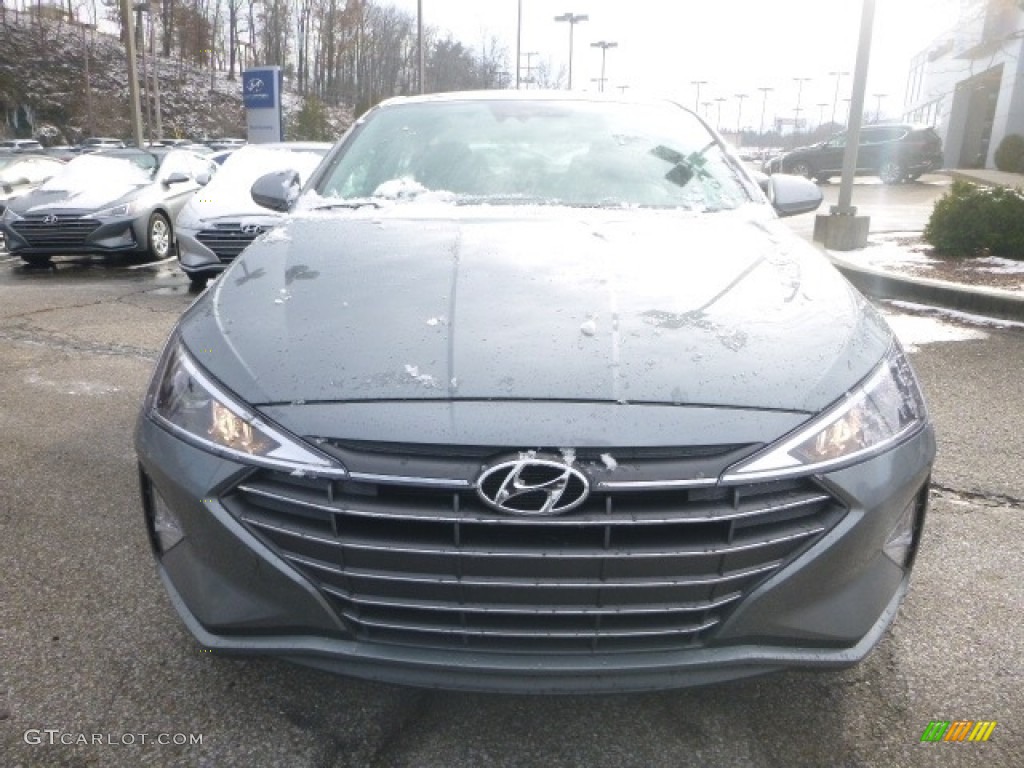 2019 Elantra SEL - Machine Gray / Black photo #4
